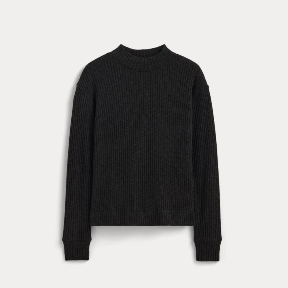 Everlane The Cozy Rib Funnel-Neck